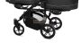 Baby Active Trippy Hármasiker babakocsi Premium Black Tömör gondozásmentes kerekekkel